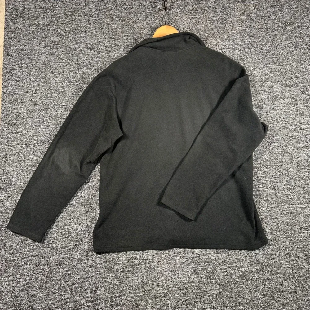 The North Face Mens TKA 100 Glacier Quarter Zip‎ Fleece Pullover Black Large L